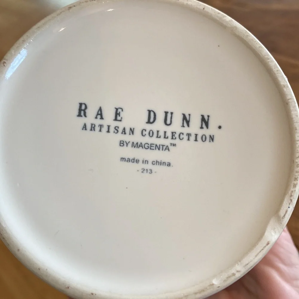 Rae Dunn “things” container